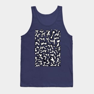 stains , spilled black and white paint Tank Top